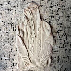 Old Navy Cable Knit Hooded Sweater